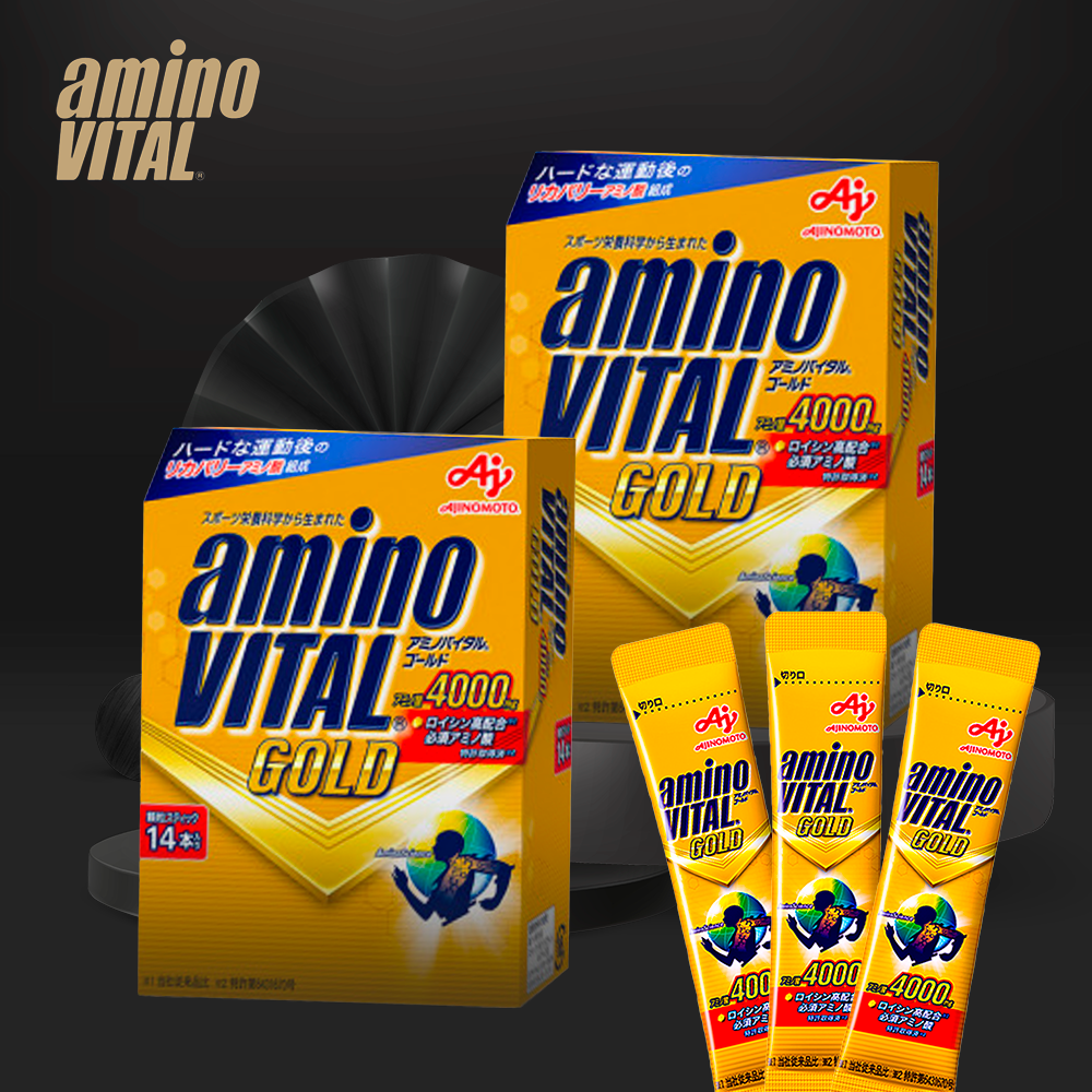 아미노바이탈 골드 4000 14포 BCAA 아미노산 분말, 65.8g, 2박스 68,000원