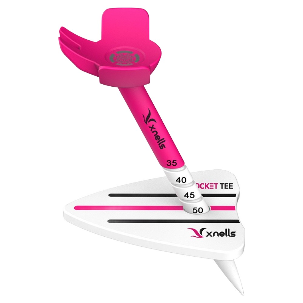 엑스넬스 3세대 에이밍 높이조절 로켓 골프티, 네온핑크, 1개 7,900원