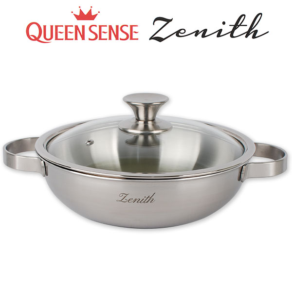 세신퀸센스 제니스 통5중스텐냄비 인덕션사용가능 편수냄비 전골 샤브샤브냄비 44,900원