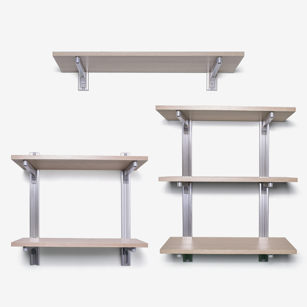 두일기업 다용도 세탁실 시스템 선반 실버, 1개, 실버1단 23,500원