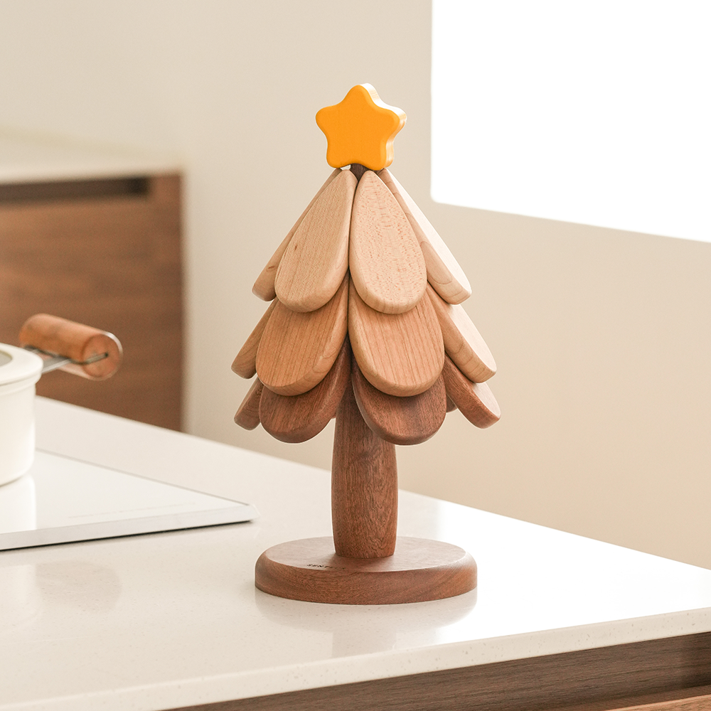 신년 BSET 프리미엄 샤토에르  스탠딩 우드 냄비받침 별 모던하우스 / 냄비받침 / 컵받침 / 나무냄비받침대 / 찌게받침대 / 홈파티용 / 인테리어 34,900원