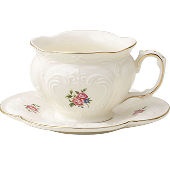 Le Pei 프렌치 레트로 플라워 커피잔 세트 11,470원