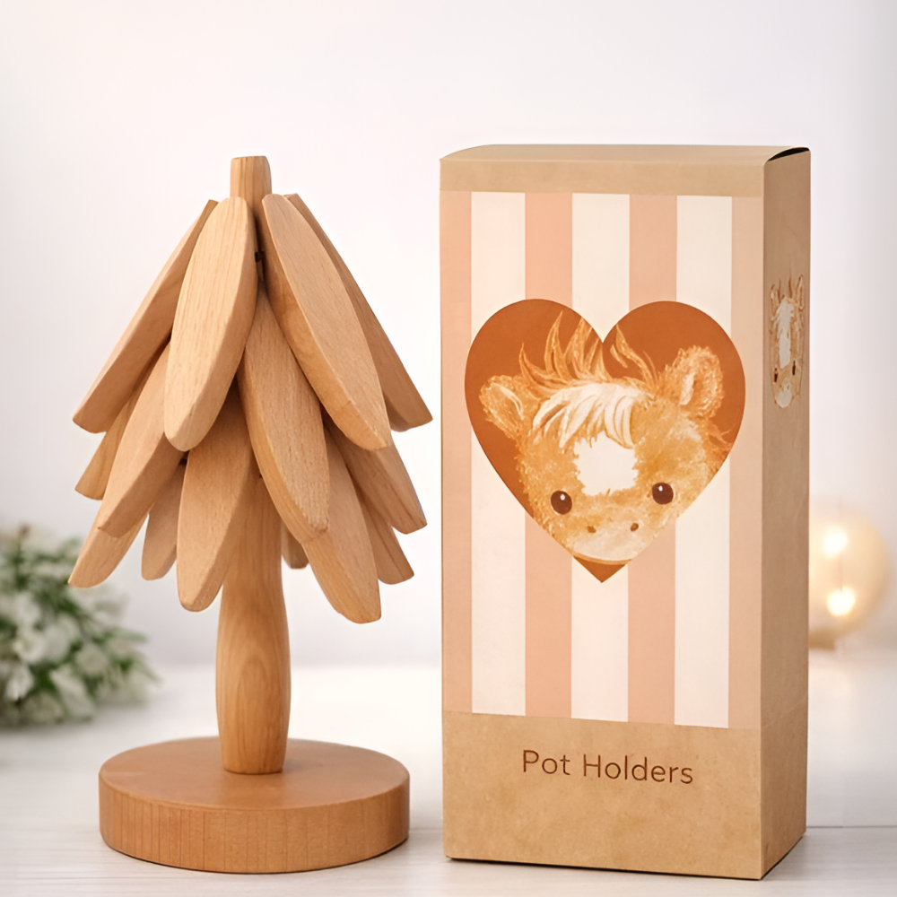 메이율 센스있는 집들이 선물 트리 냄비받침 우드, 1개, 포장박스포함 25,210원