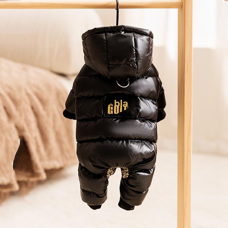 루베토 따뜻한 럭셔리 강아지패딩, 1개, 블랙 44,300원