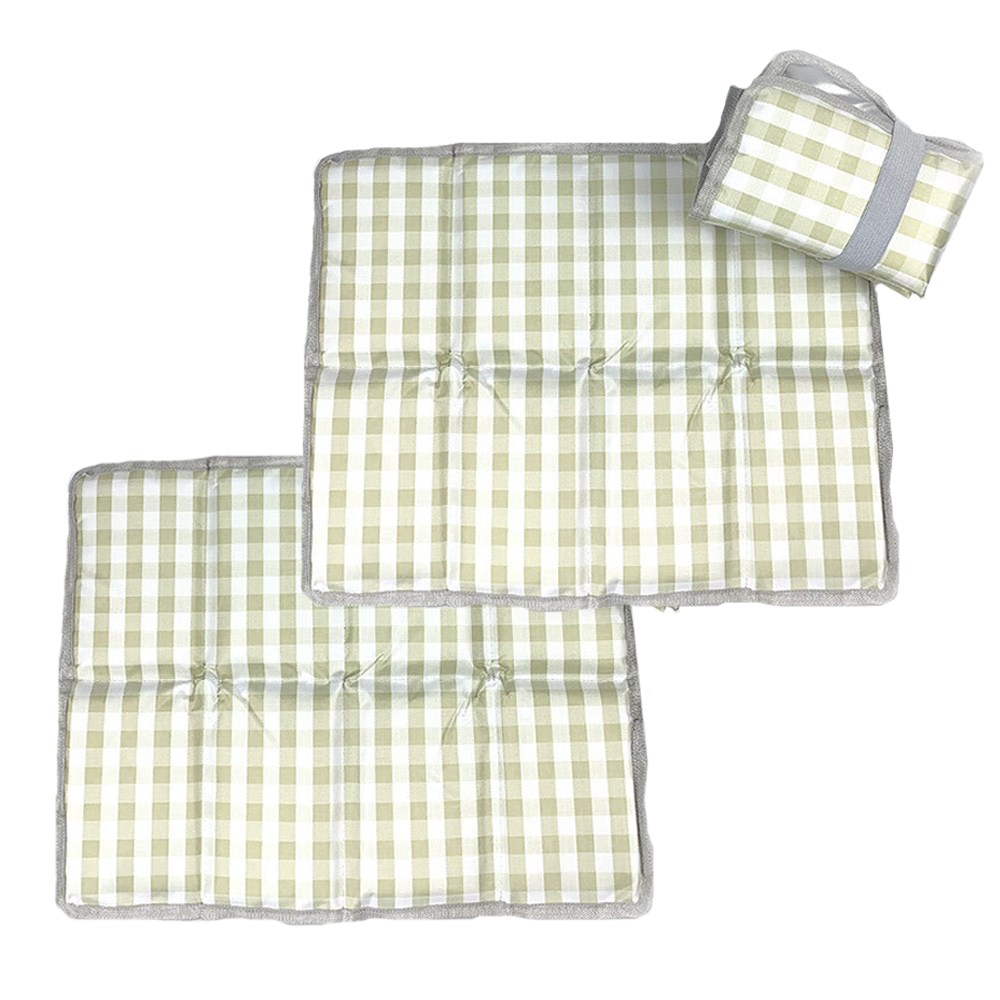 디어앤미 캠핑 등산 경량 휴대용 접이식 방석 2P 세트 11,700원