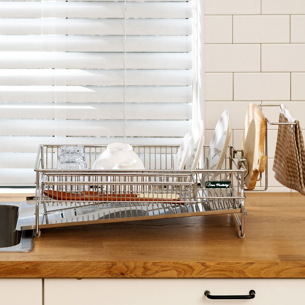 스텐팩토리 국내제조 코즈모 측면형 식기건조대 69,000원