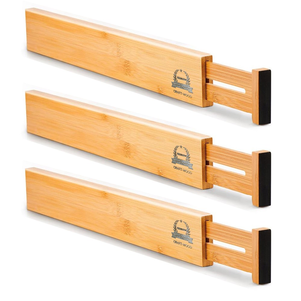 노틈 원목 길이조절 서랍칸막이 대형 16,340원