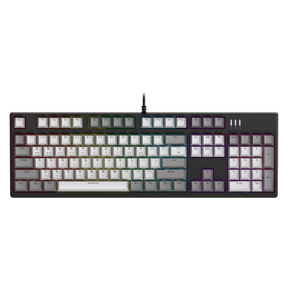 앱코 K8900 PRO 블랙 아이스큐브 키캡 게이밍 기계식 키보드 카일 광축 클릭 69,000원