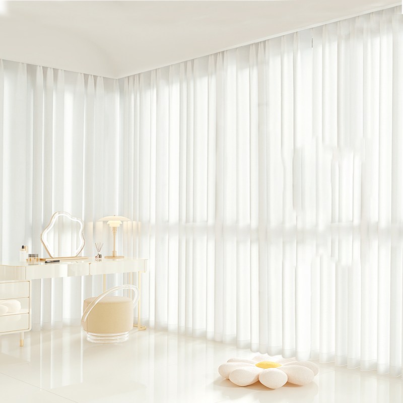 호밍사이 비침없는 쉬폰 커튼 방풍 거실 안방 아일렛형 커튼 10,990원