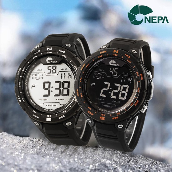 네파 아웃도어 남자 손목시계 월드타임 방수 전자 군인 군대 등산 54,500원