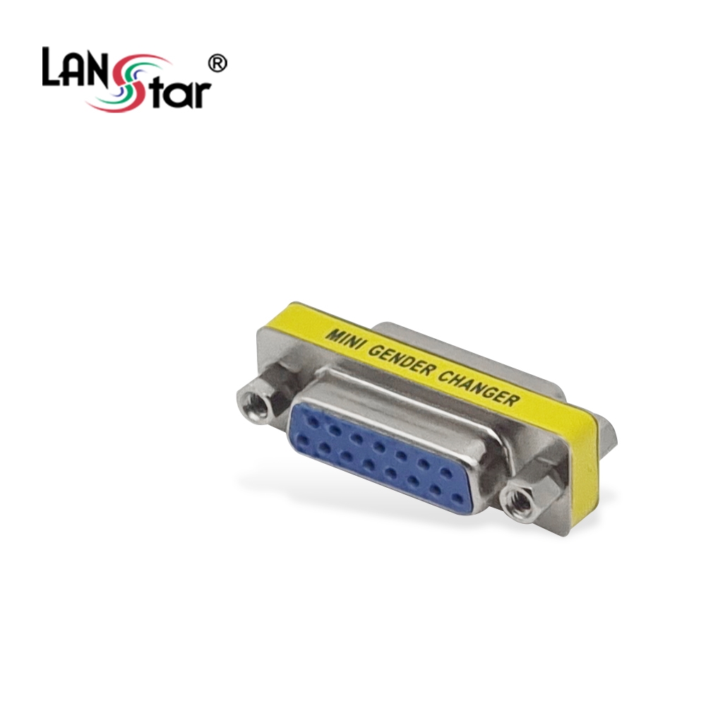 LANstar DSUB 2열 15핀 암암 젠더 LS-GEN-15FF2, 단일상품, 1개 1,400원