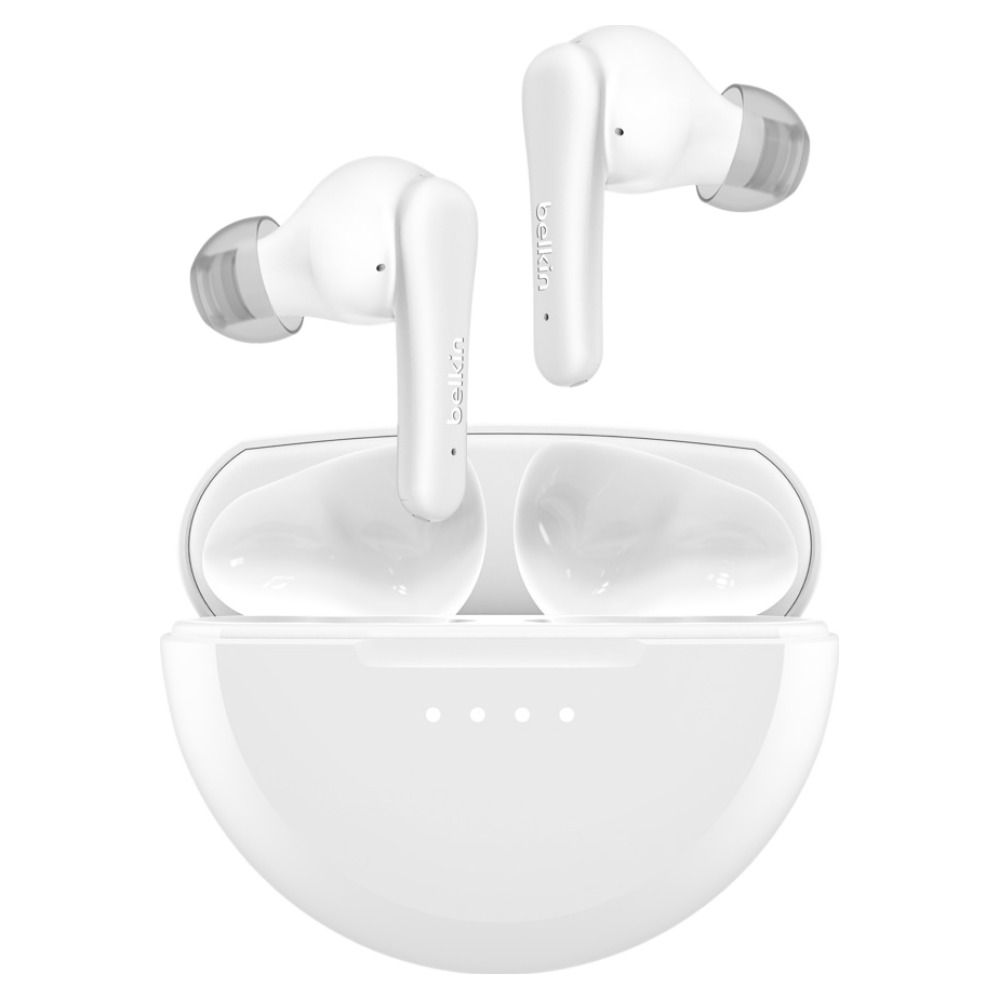 벨킨 사운드폼 리듬 ANC 액티브 노이즈 캔슬링 무선 블루투스 이어폰, AUC015fqWH, 화이트, 28시간, 방수가능, 화이트, AUC015fqWH 38,900원