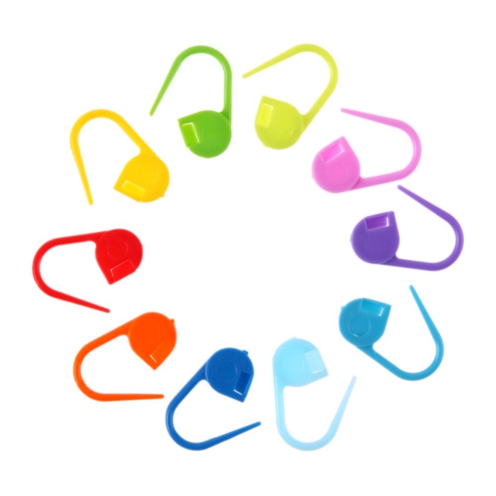 뜨개 단수핀 코수 표시 플라스틱 클립 스티치 마커링 80원