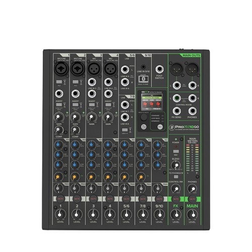 맥키 MACKIE PROFX10GO 인터페이스 블루투스 배터리 내장 오디오믹서 870,000원
