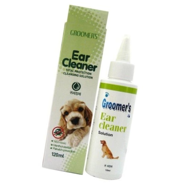 강아지구강위생용품 구루머스 귀세정제 120ml 4,610원