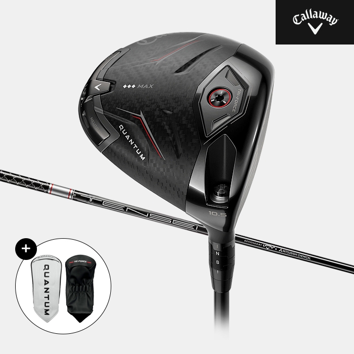 캘러웨이 퀀텀 트리플 다이아몬드 MAX 드라이버 남성용 TENSEI GRAY 890,000원