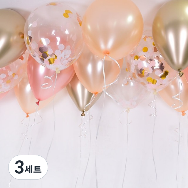 조이파티 컨페티 로즈부티크 천장풍선 세트 20,700원