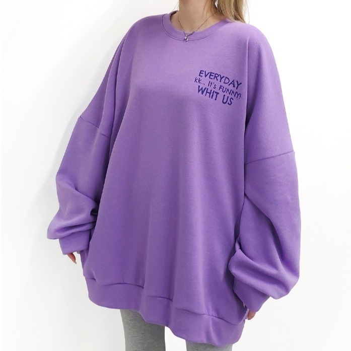 스위트핑크 여성용 올데이 빅사이즈 맨투맨 22,900원