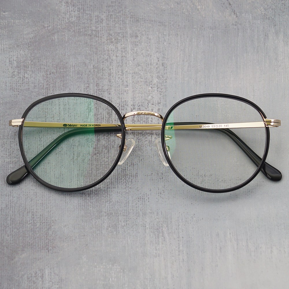 하루홀릭 국내생산 동그란 원형 남녀공용 라식 라섹후 시력보호 자외선 블루라이트 차단 선글라스 겸용 변색안경 43,000원