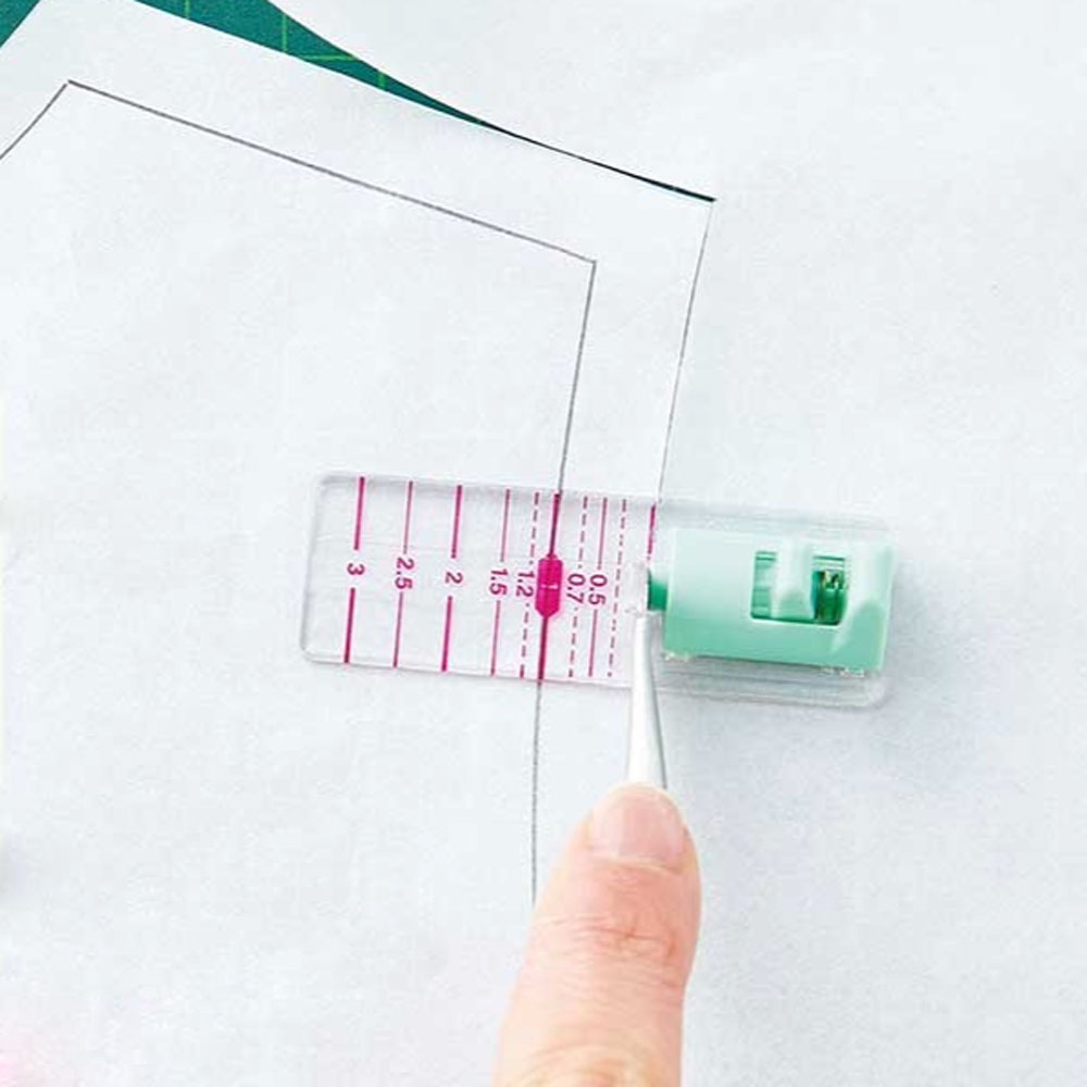 패션스타트 크로바 시접 커터가이드 패턴지용 시접가이드, 1개, 투명 17,900원