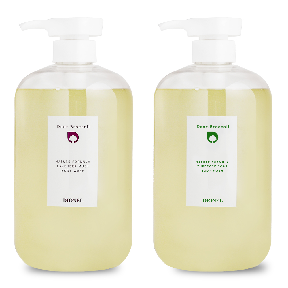 디오넬 디어브로콜리 바디워시 라벤더 머스크, 투베로즈 솝 1000ml 2개세트, 2개, 1L 32,800원