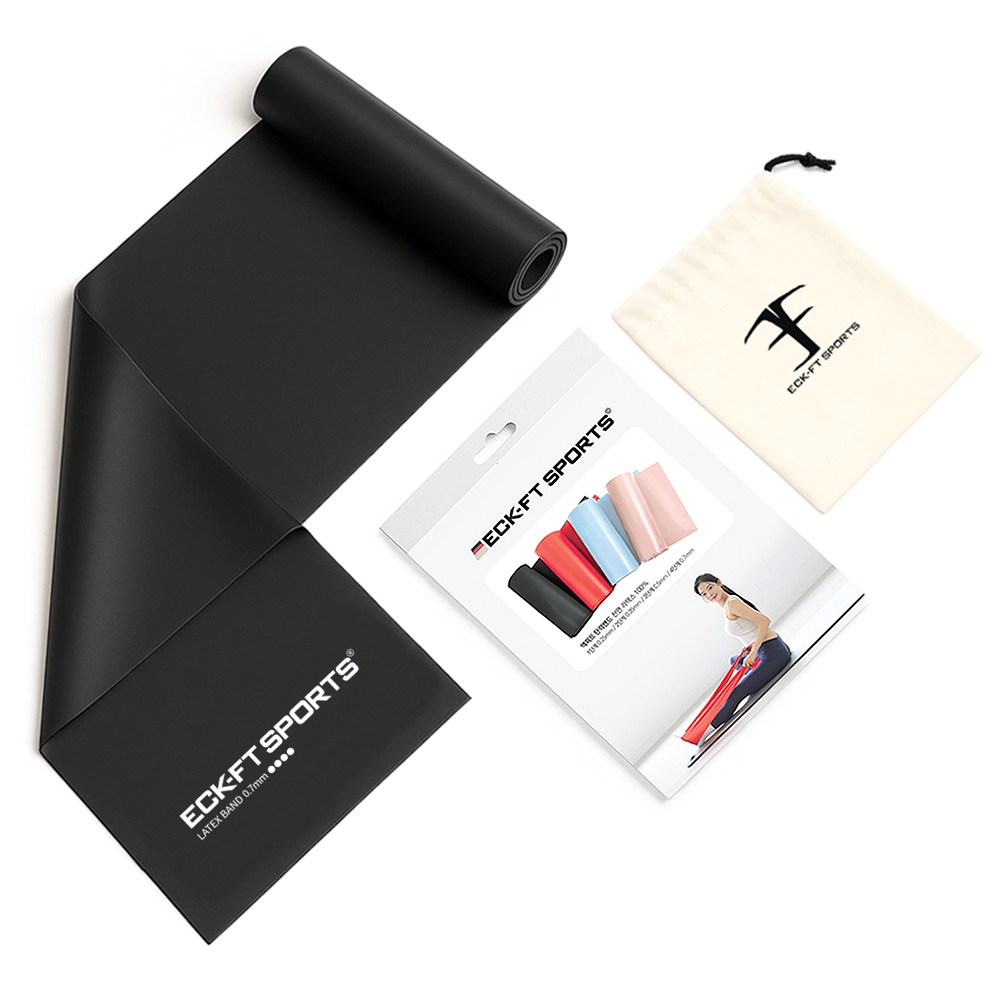 엑피트 라텍스 스트레칭밴드 + 보관가방, 4단계 블랙, 1개 13,200원