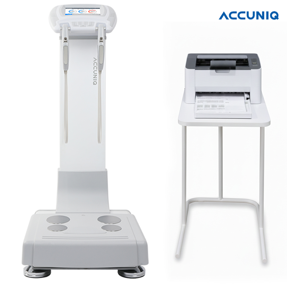 아큐닉 ACCUNIQ BC720 체지방측정기 체성분분석기 프린터+테이블+결과지 포함 15,400,000원