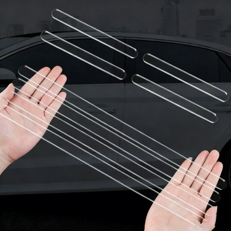 SEAMETAL 자동차 문콕방지 도어가드 40cm 4p + 15cm 4p 세트, 8개, 투명 11,900원