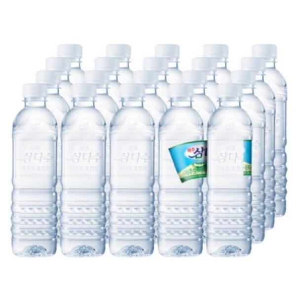 테온셀 제주삼다수 무라벨 500ml 20병 15,600원