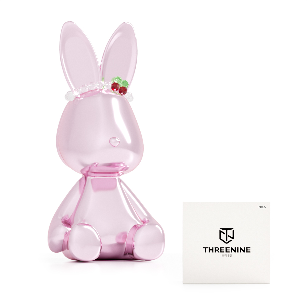 쓰리나인 차량용 방향제 바니 1SET, 1개, NO5 핑크 25,000원