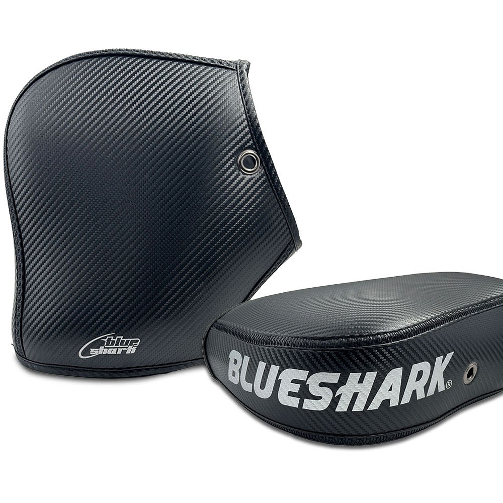 오토바이 블루샤크 카본토시 겨울 방한장갑 핸들커버 소프트타입 빅사이즈 26년 버전, 블랙, 현재가 95,000원