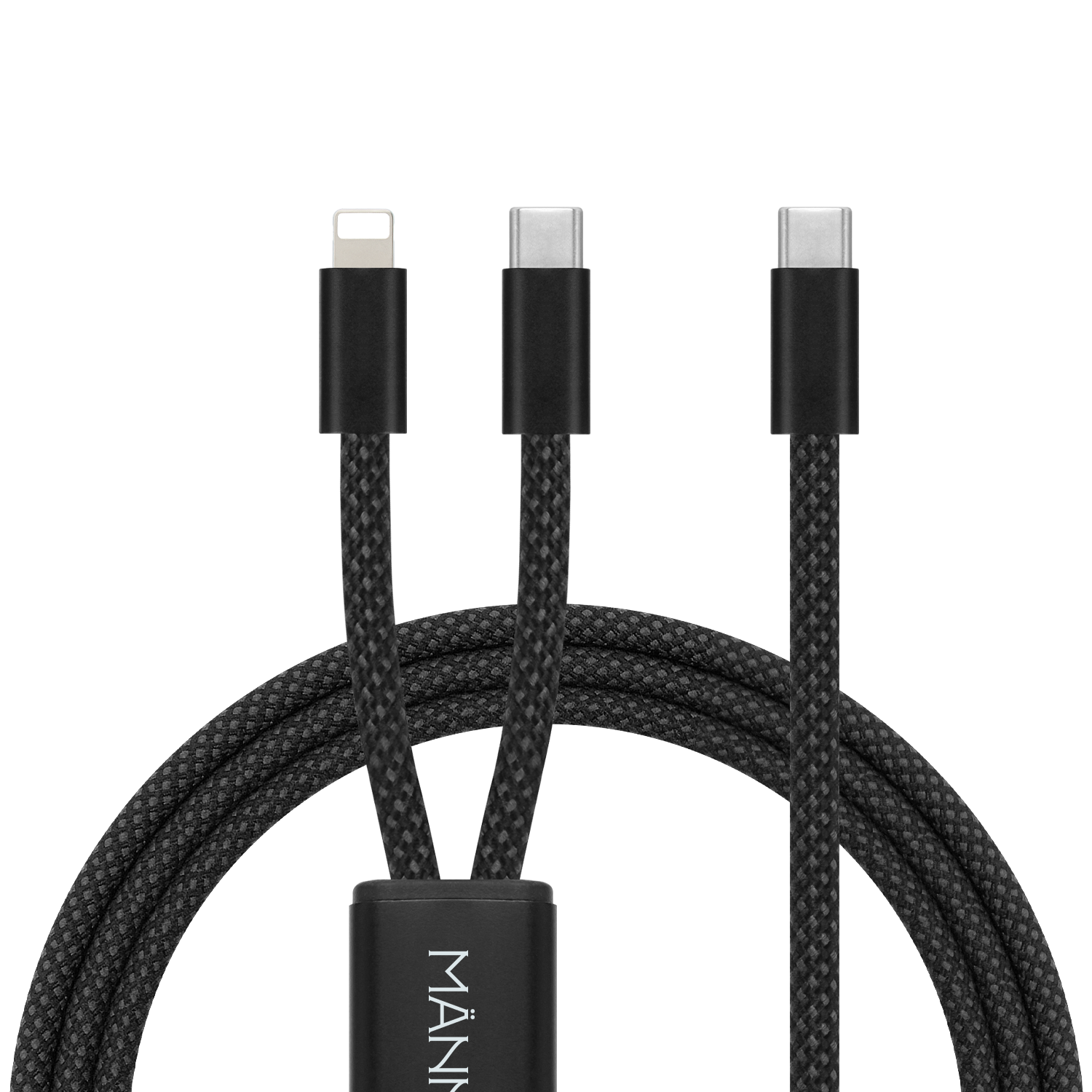 만타이거 2in1 멀티 C타입 to 라이트닝 8핀+C타입 초고속 충전케이블 10,900원