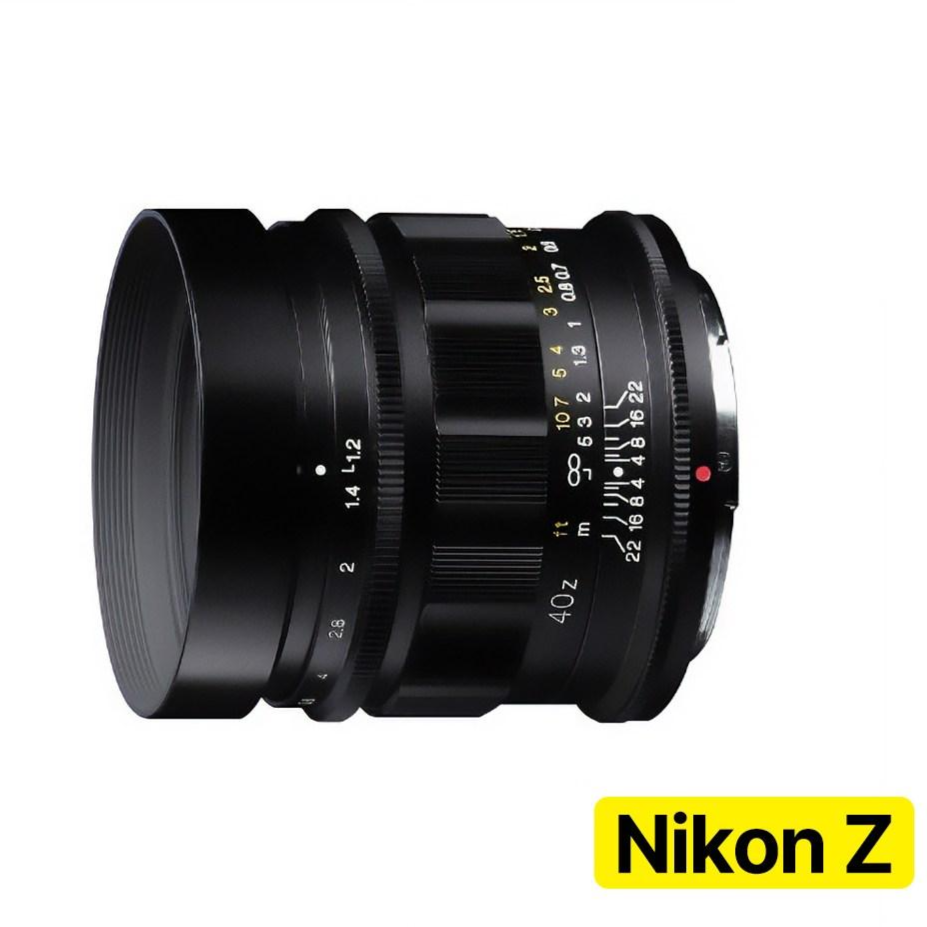 [정품등록시 5만 포인트 3년 보증] 보이그랜더 NOKTON 40mm F1.2 ASP for Z-마운트 972,000원