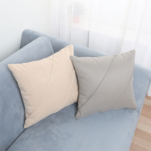 조브라운 심플한 고급 스웨이드 패턴 쿠션 45,900원