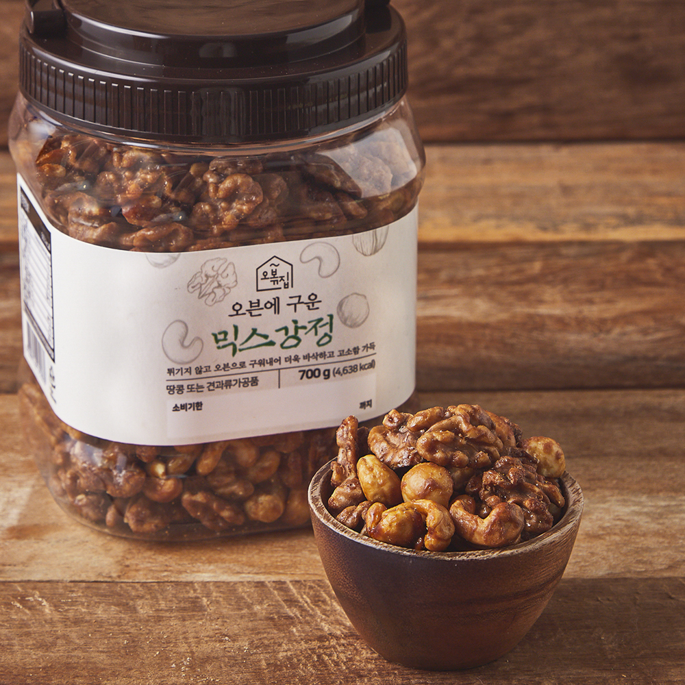 [로켓프레시] 오볶집 오븐에 구운 믹스강정, 1개, 700g 36,900원