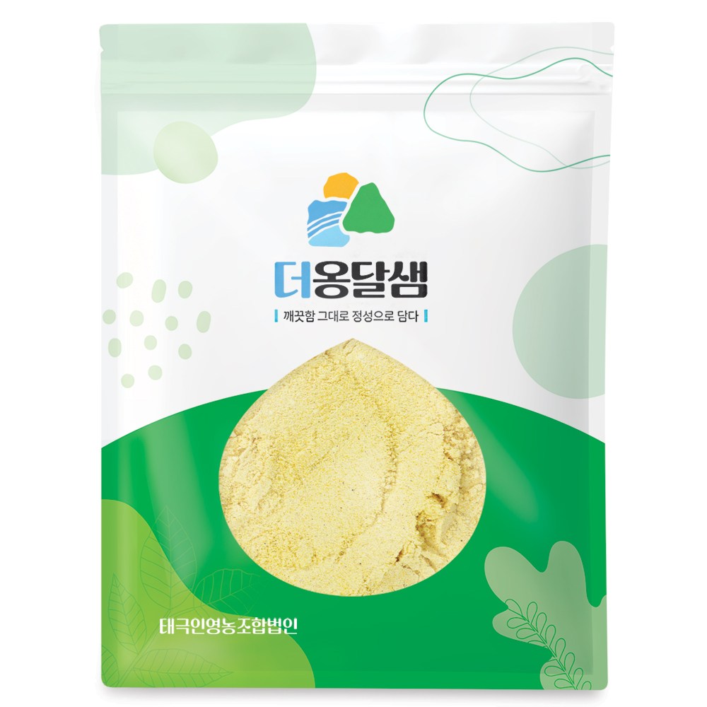더옹달샘 생으로 가공한 순수 황 옥수수 가루 500g 옥수수술빵 콘스프 옥분, 1개, 500g 8,900원