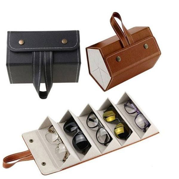 안경 보관함 걸이형 접이식 가죽 선글라스 보관함 여행용 케이스 스크래치방지 부드러운 거치대 진열대 95,950원