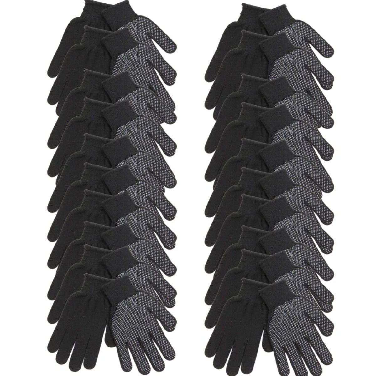 다용도 점박이 도트장갑 일반형, 20세트, 블랙 10,000원