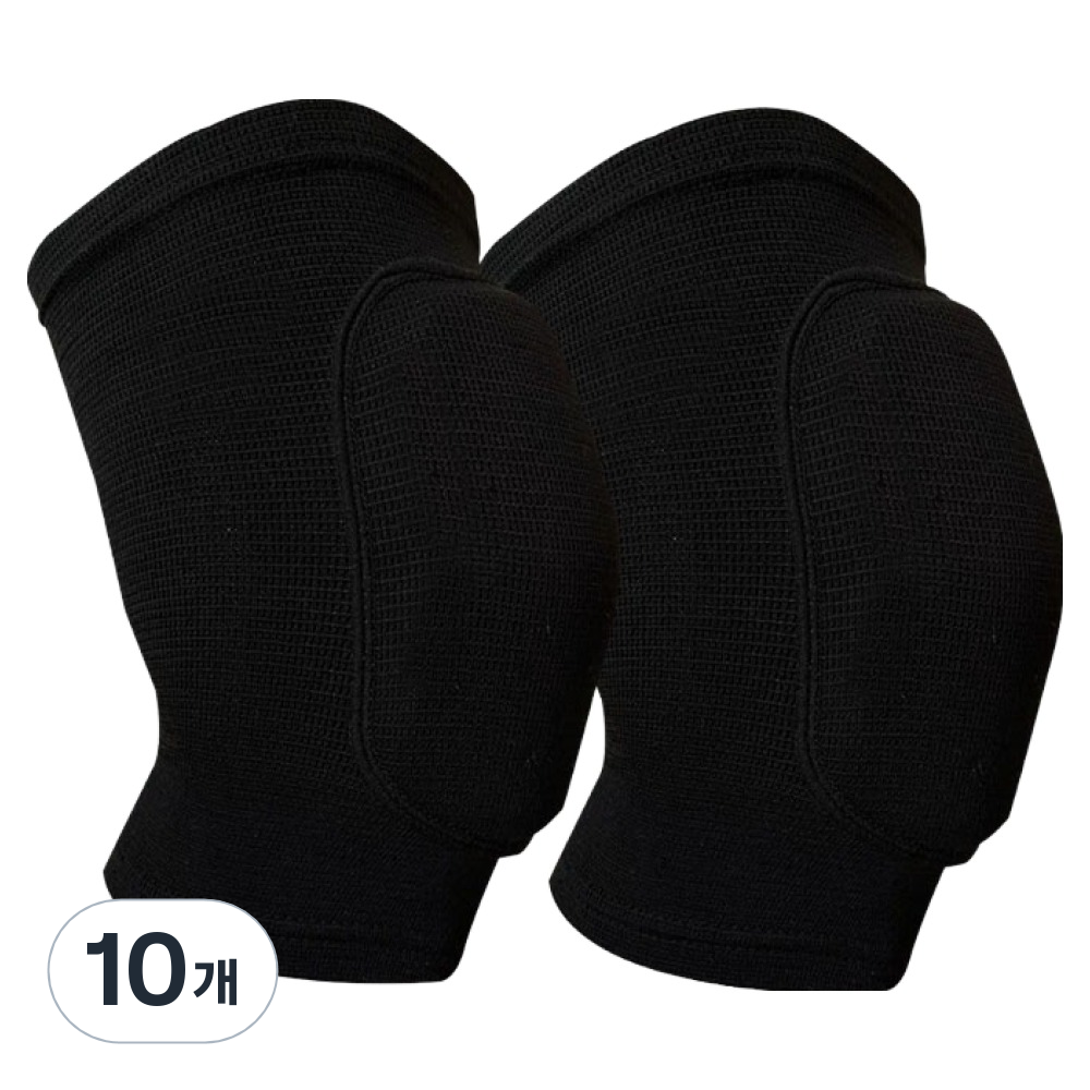 코히모 헬스 요가 무용 무릎 팔꿈 쿠션 포호대 5W0257, 10개, 블랙 34,000원