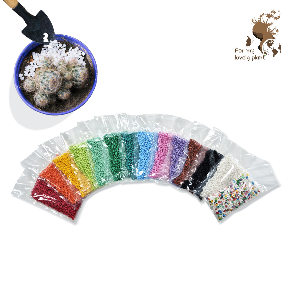 칼라스톤 소포장 거목산업사 칼라규사 색돌 화분멀칭 수경재배 정원 인테리어 690원