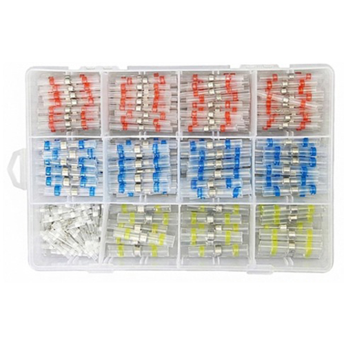 올커버 열수축 납땜 튜브 전선 방수 커넥터 50p + 케이스 세트 5,900원