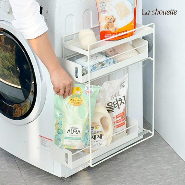 라슈에뜨 대용량 업그레이드 자석 선반 냉장고 세탁기 공중부양 틈새 슬림 슬라이딩 44,900원