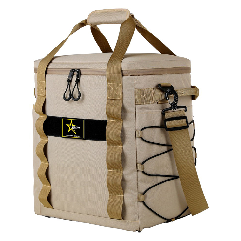 핏템 대용량 방수 쿨러백, 라이트 브라운, 40L 49,000원