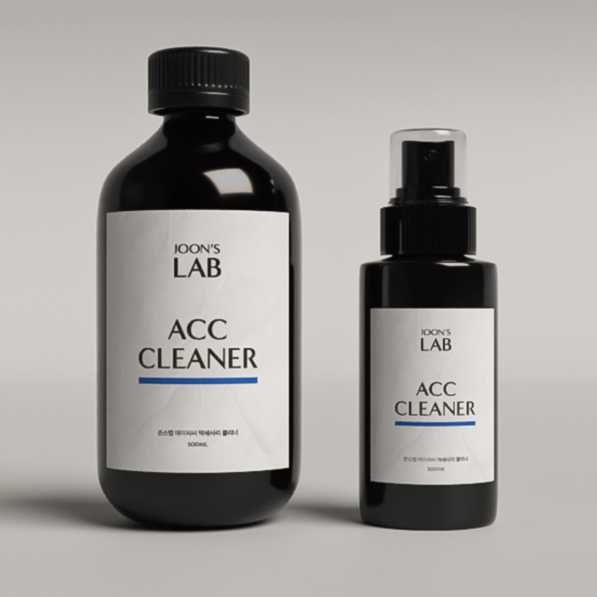 [준스랩 블루] 악세사리클리너 은세척제 귀걸이 목걸이 반짝반짝 세정액 500ml,100ml 17,970원