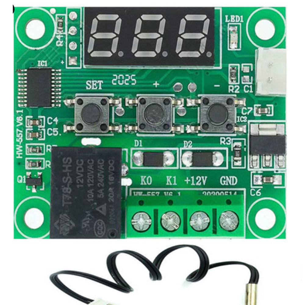 디지털온도조절기 온도제어 디지털온도조절기 온도컨트롤러 부화기 냉각기 제작 3,900원