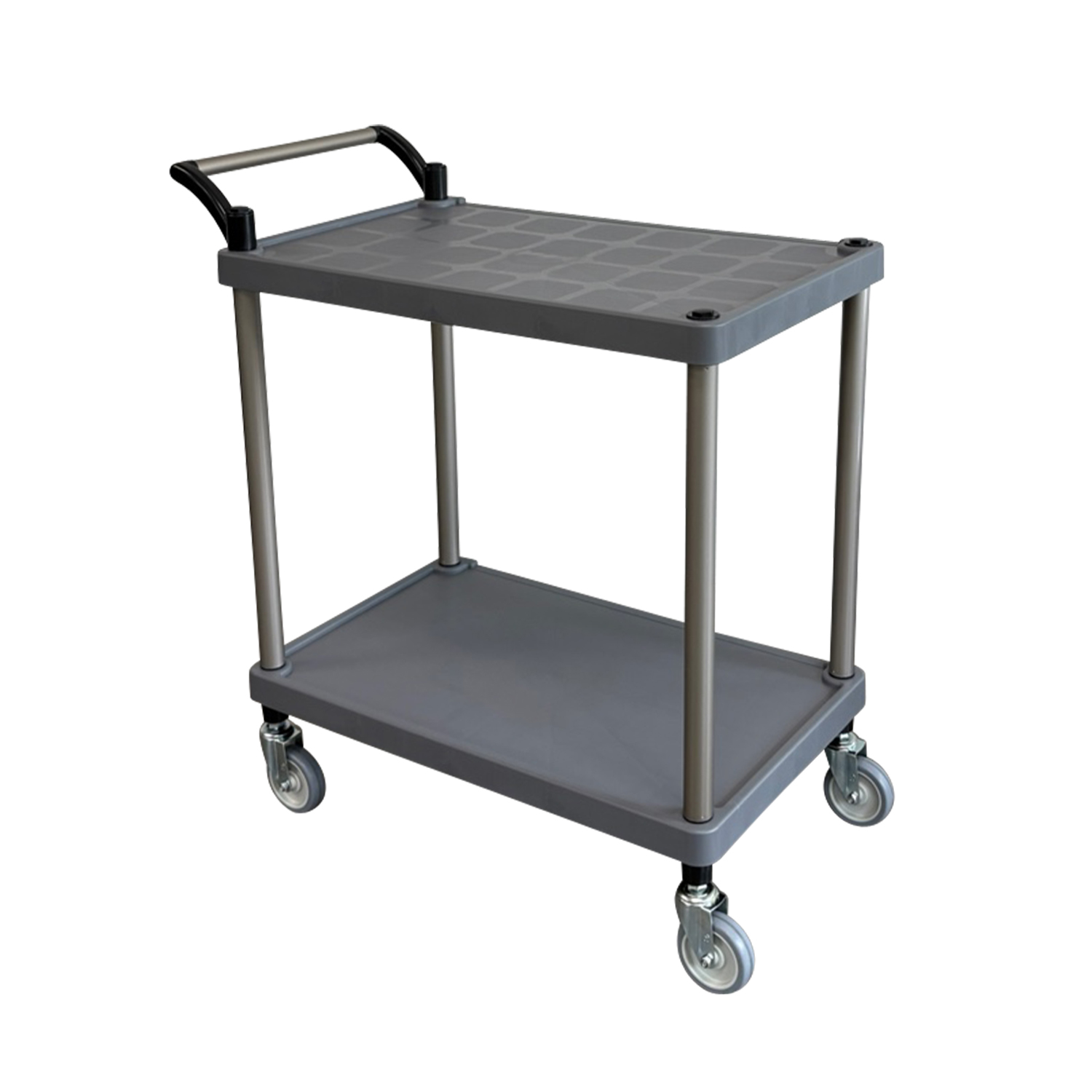 [국내생산] 유런 2단 서빙카트 식당카트 운반카트, 회색 58,000원