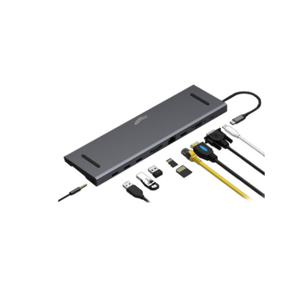 애니포트 10포트 C타입 맥북 삼성 덱스 미러링 멀티포트 USB 허브 도킹스테이션 AP-TC101HVL 121,770원