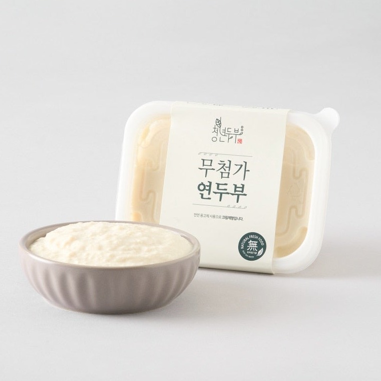 청년두부 무첨가 연두부 (400gX3 총1.2kg) 천연재료로 만든 국산콩 맷돌 수제 두부, 3개, 400ml 19,700원