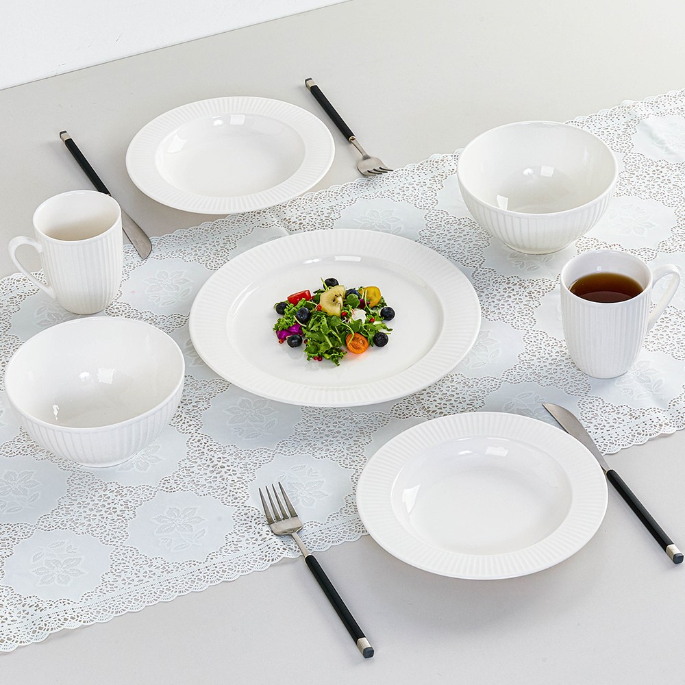 소소툴즈 그레이스 도자기 그릇 2인 식기 세트 7P, 1개 49,000원