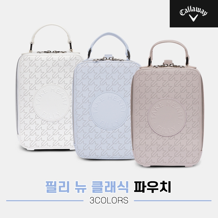 [캘러웨이코리아정품]2023 캘러웨이 필리 뉴 클래식 파우치[여성용][3COLORS] 103,740원